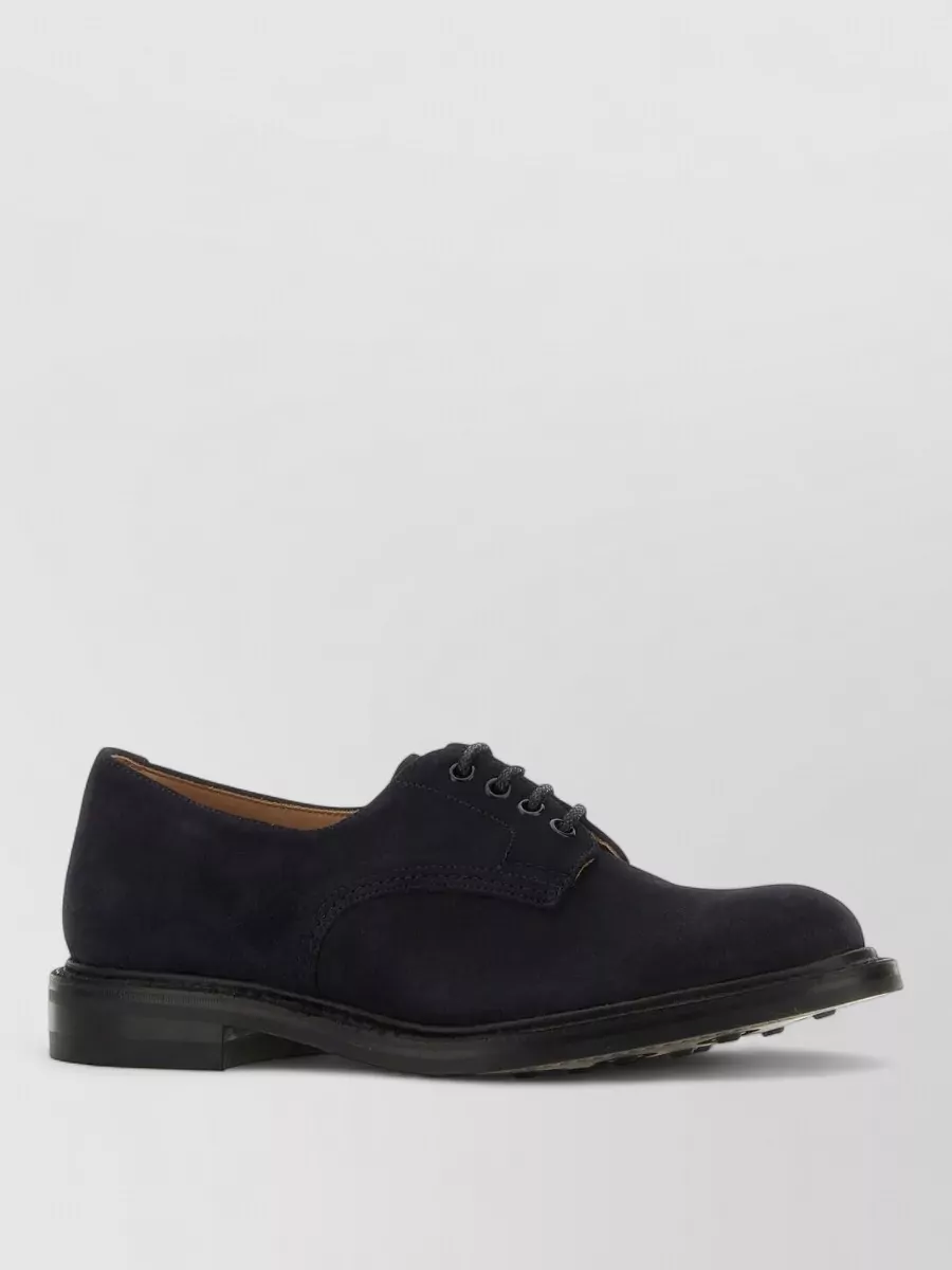 Tricker's leather lace-up derby shoes