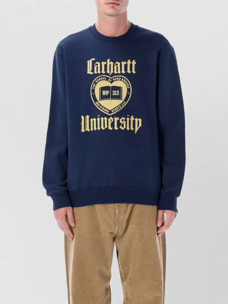 Carhartt Wip Graphic Cotton Sweatshirt