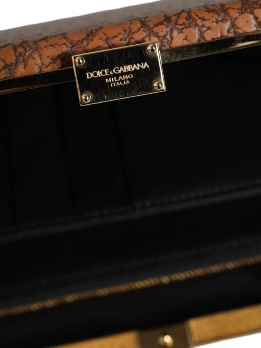 Dolce&Gabbana Mini Leather Crossbody Bag