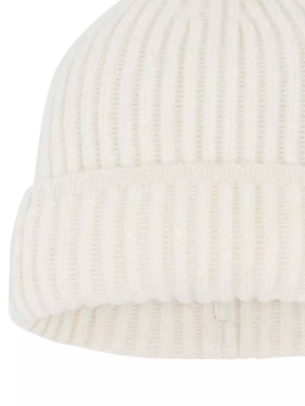 Kujten Ribbed Knit Turn-Up Cuff Hat