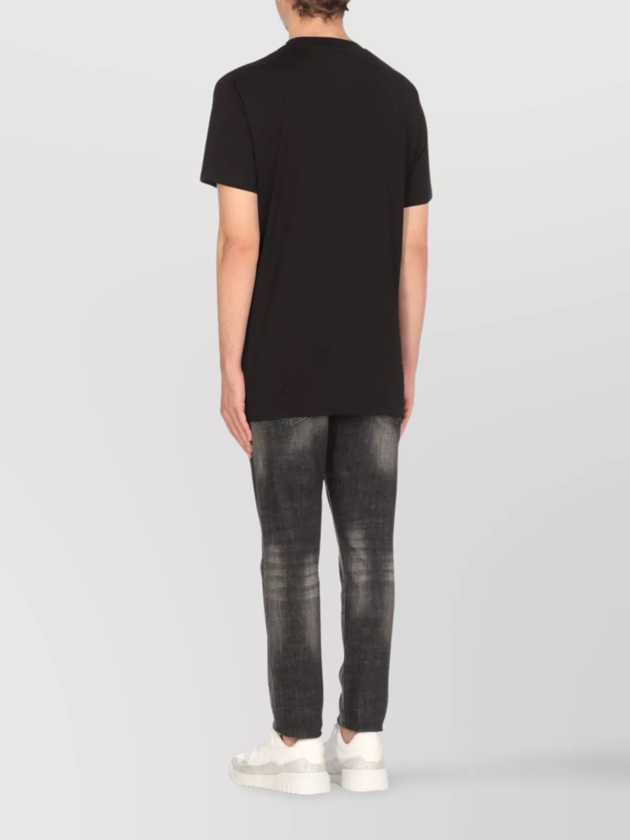 Philipp Plein Crew Neck T-Shirt Skull Graphic