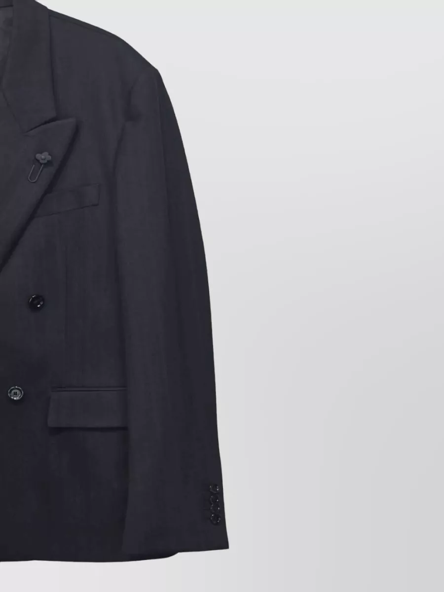 Lardini Wool Suit Jacket