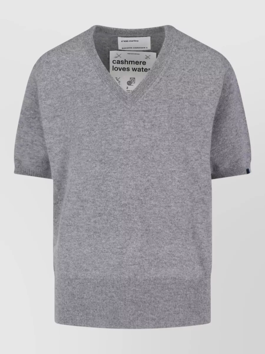 Extreme Cashmere cashmere crewneck knitted top