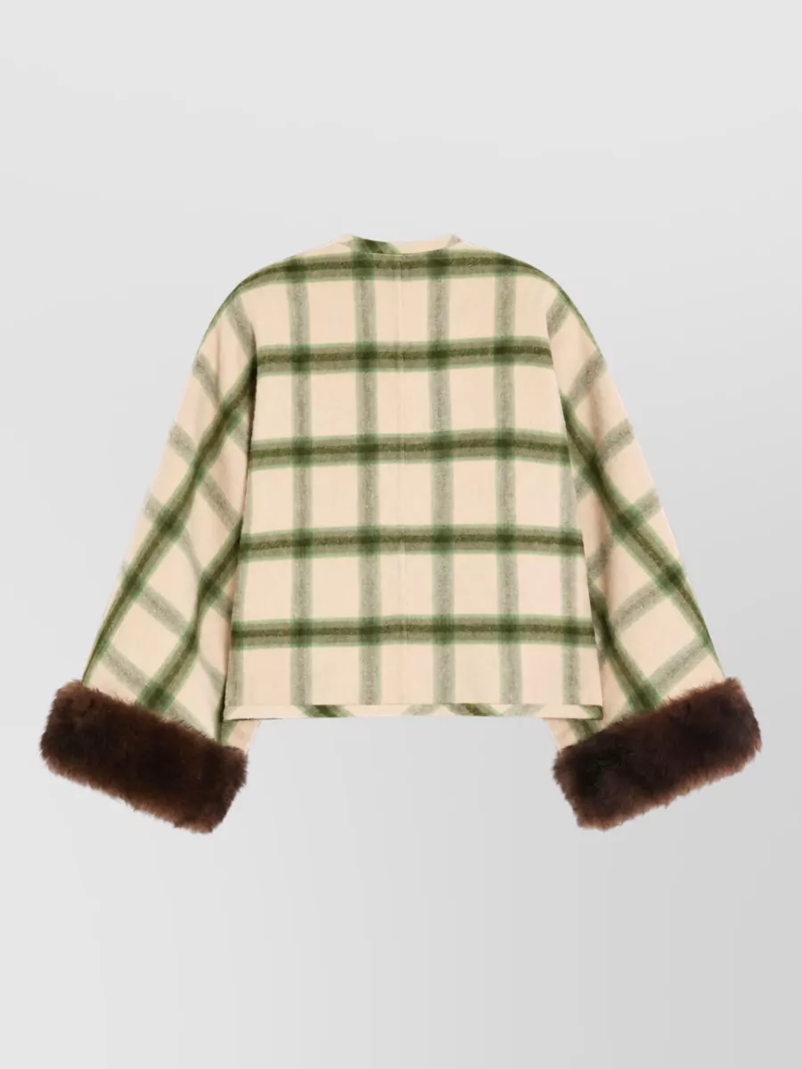 Valentino Garavani Wool Asymmetric Single-Breasted Coat