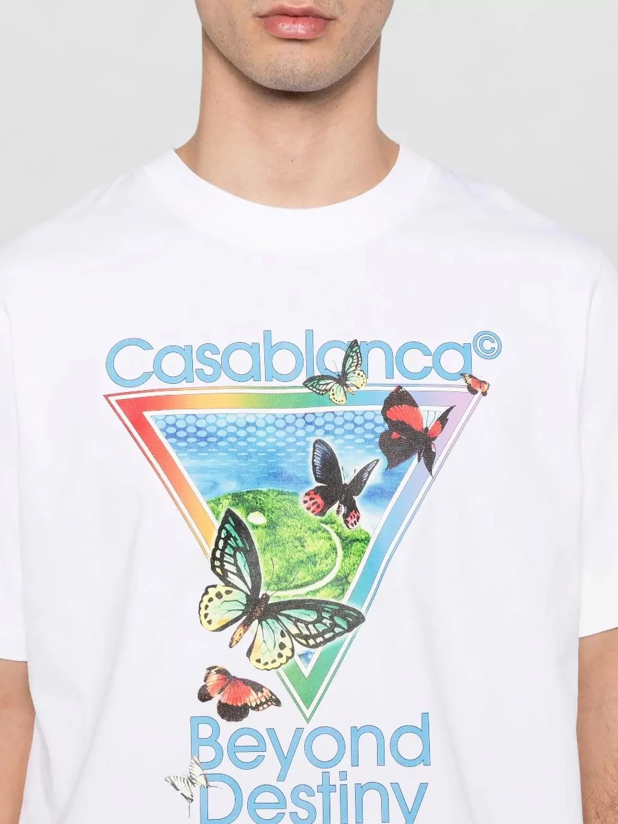 Casablanca Cotton Graphic T-Shirt