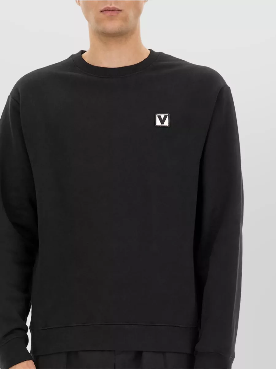 Valentino Cotton Crewneck Sweatshirt
