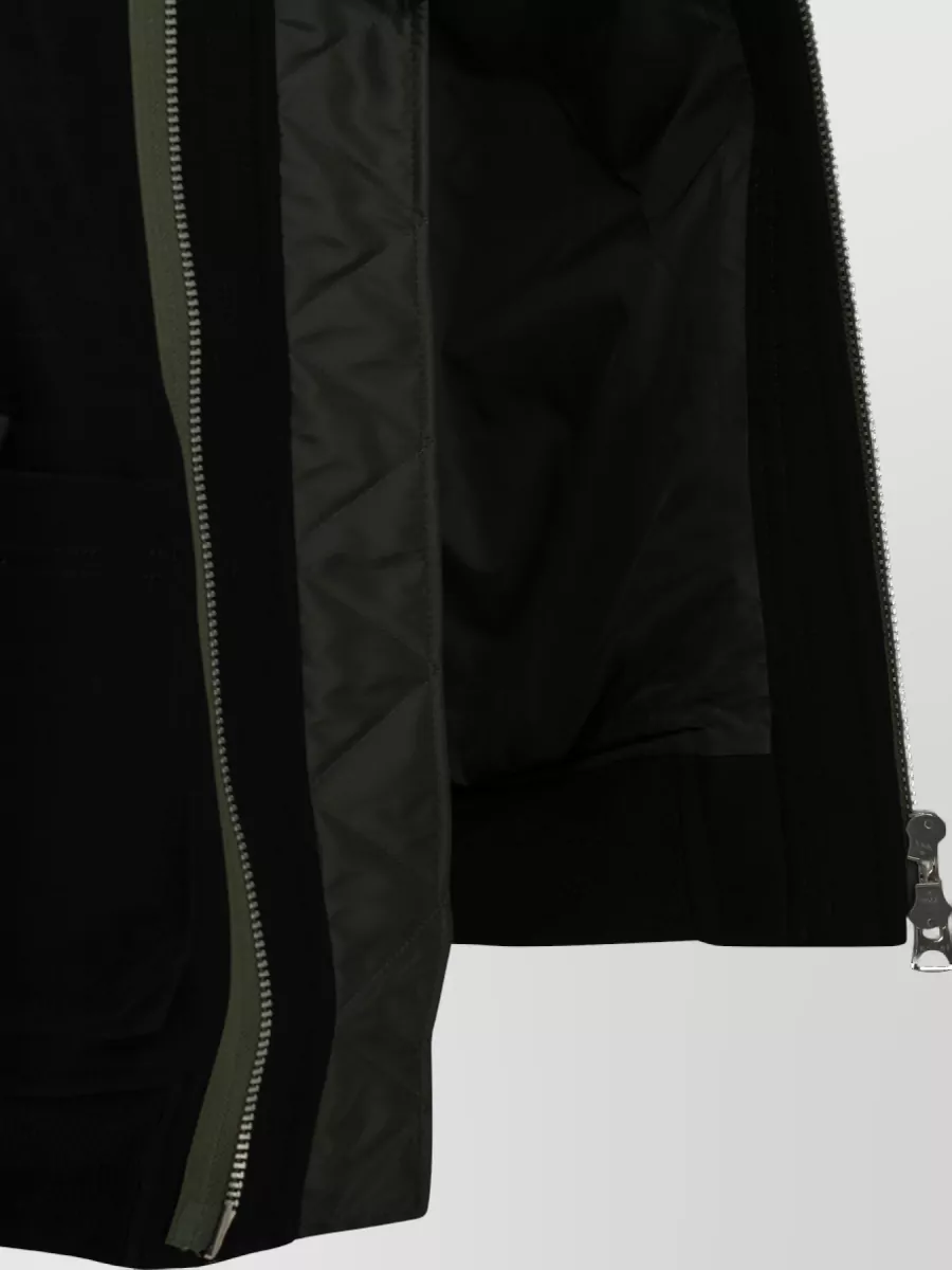 Sacai Wool Padded Bomber Jacket