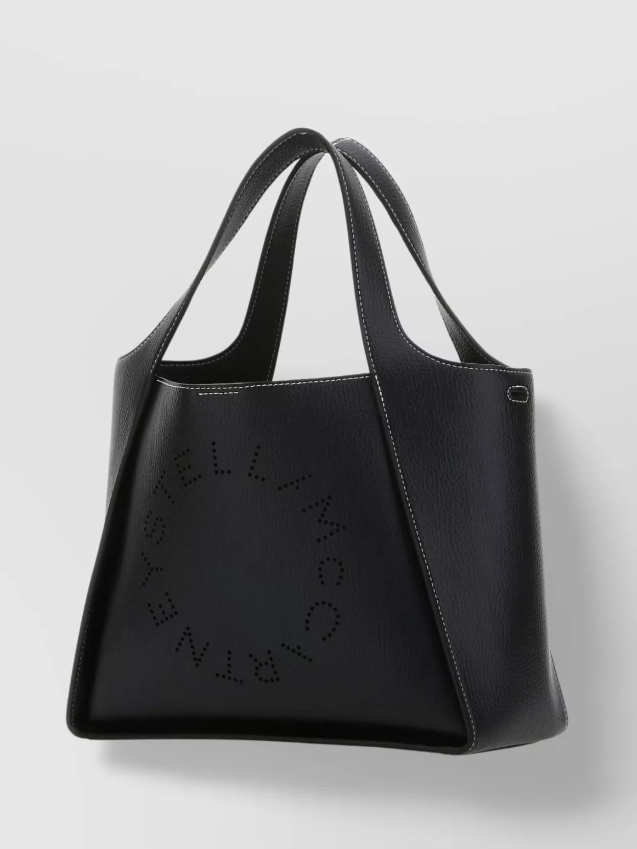Shop Stella Mccartney Alter Mat Logo Shoulder Bag