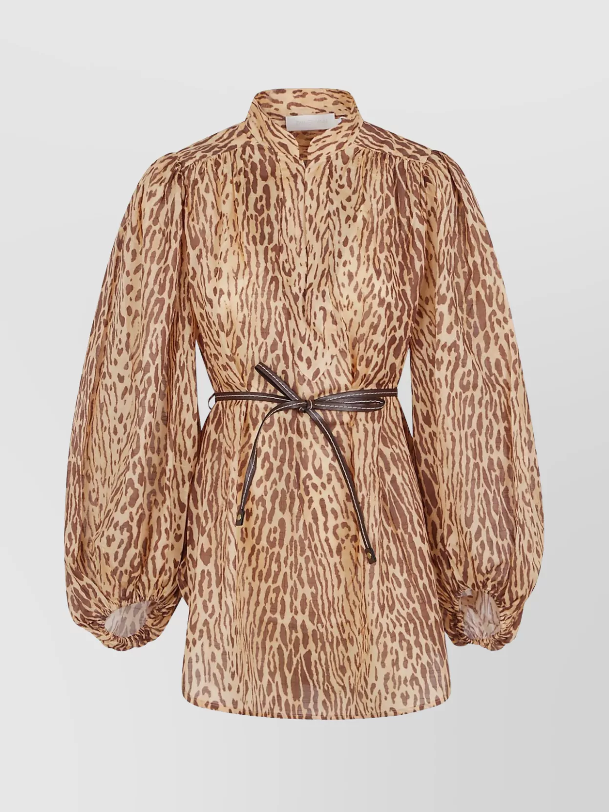 Zimmermann Cascadian Belted V-neck Tunic
