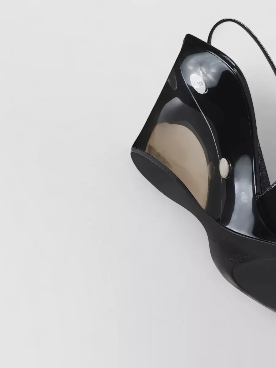Alaïa Leather Slingback Mules