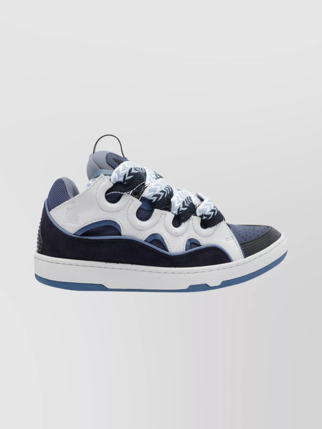 Lanvin Chunky Sole Sneakers Featuring Contrast Panels