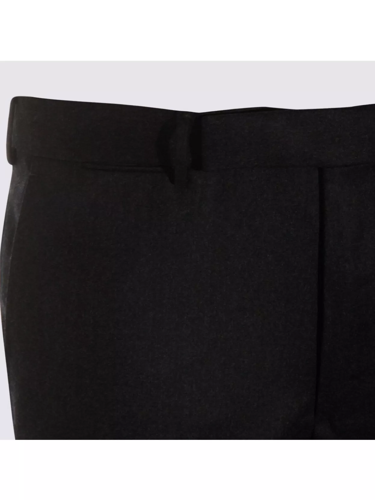 Zegna Relaxed Fit Trousers With Pleats And Pockets