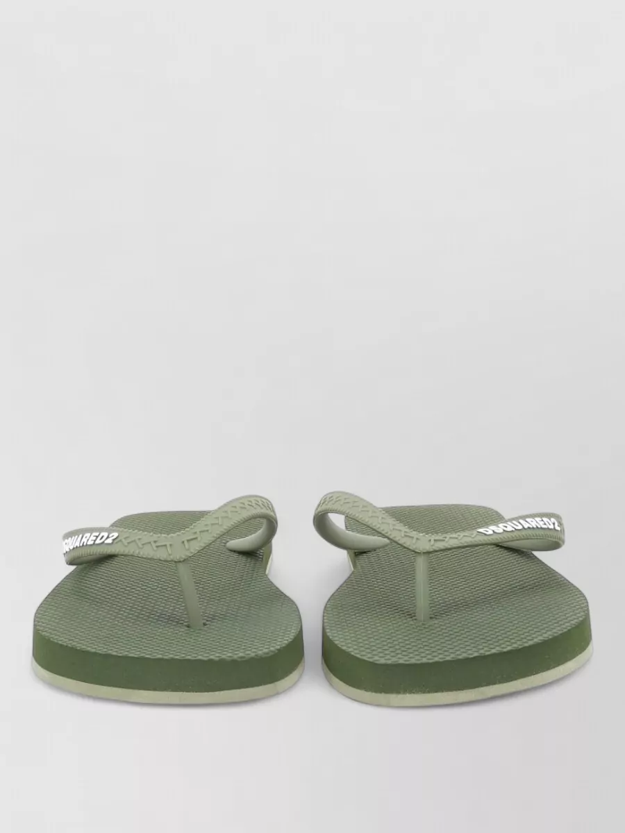 Dsquared2 Logo-Print Flip Flops
