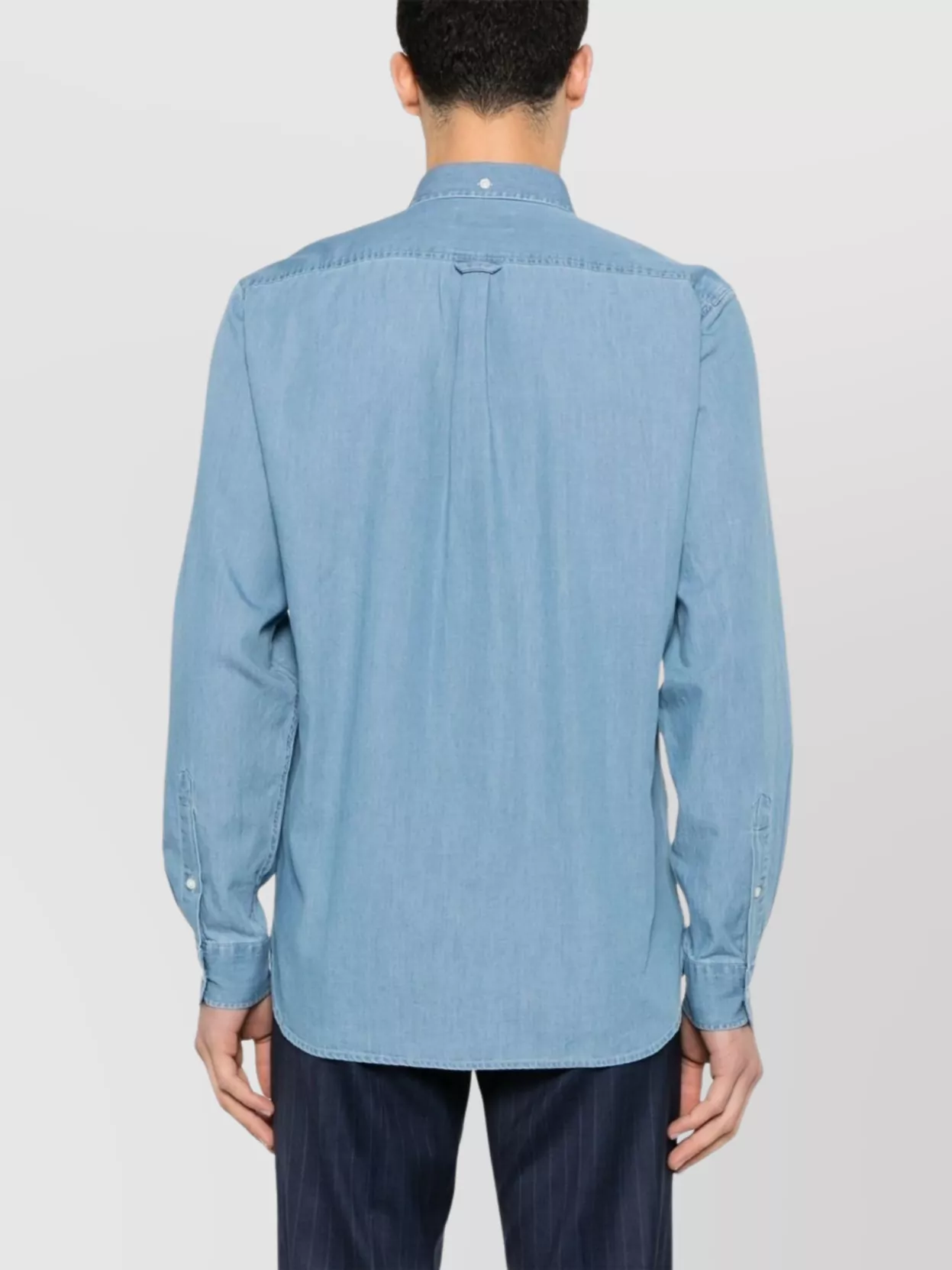 Woolrich Cotton Shirt Box-Pleat Design