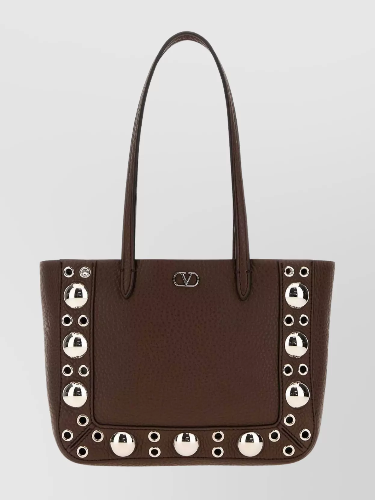 Valentino Garavani Nellcôte Handbag With Double Handles And Studs