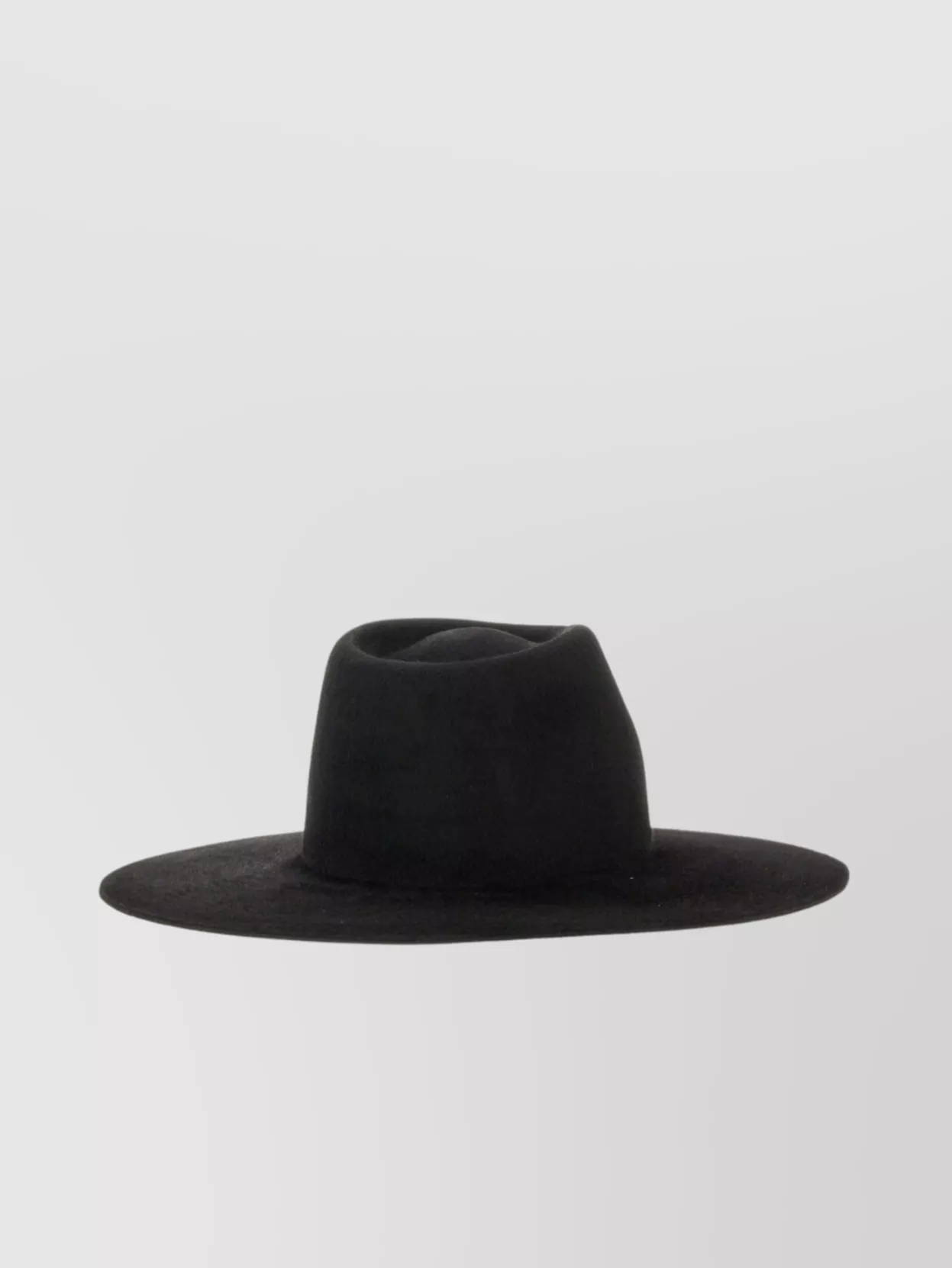 Ruslan Baginskiy Logo Wide Brim Felt Texture Hat