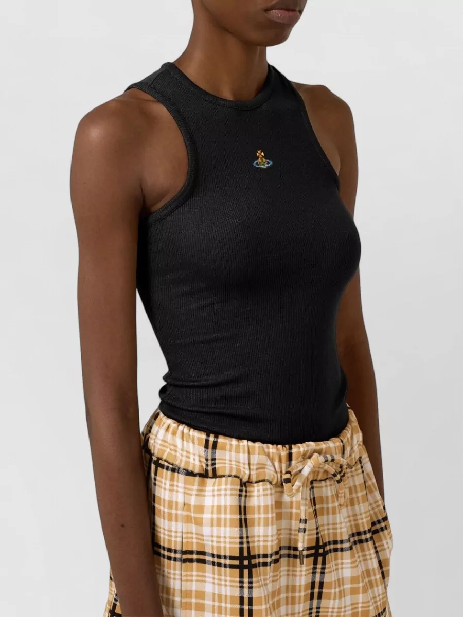 Vivienne Westwood Ribbed Sleeveless Tank Top