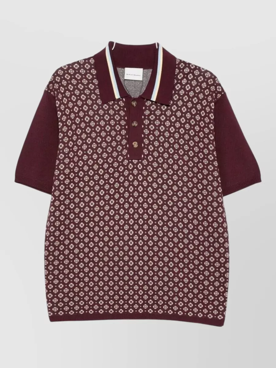 Drôle De Monsieur Jacquard Polo Shirt