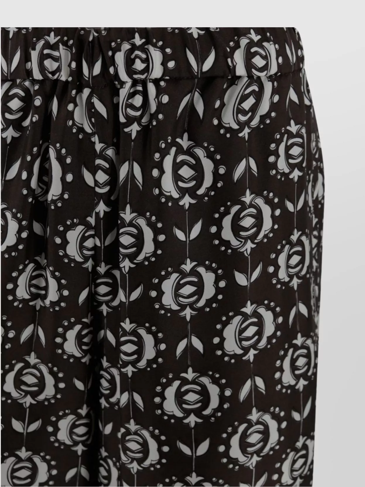 Weekend Max Mara Printed Wide Leg Trousers