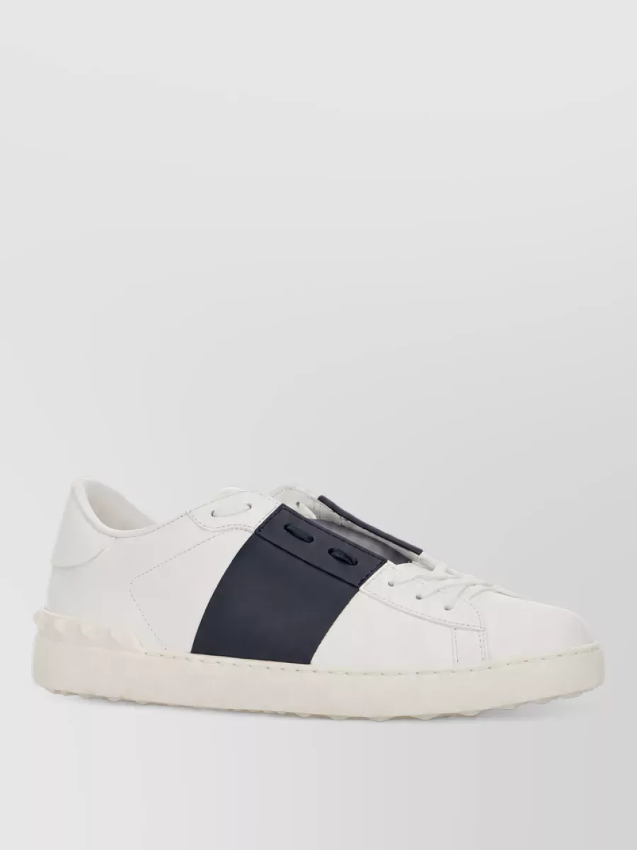 Valentino Garavani Leather lace-up sneakers