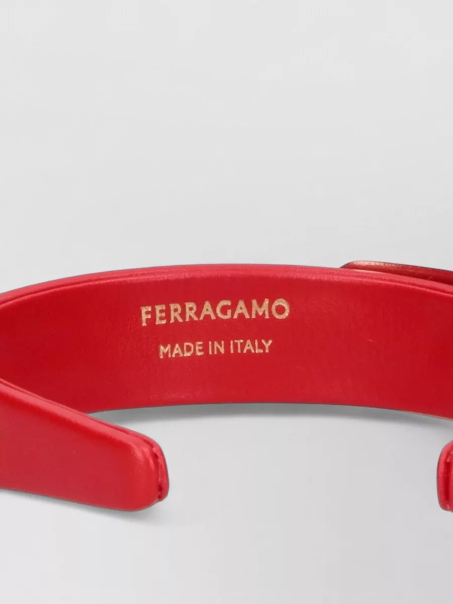 Ferragamo Hair Accessory Bow Detail Metallic Accent