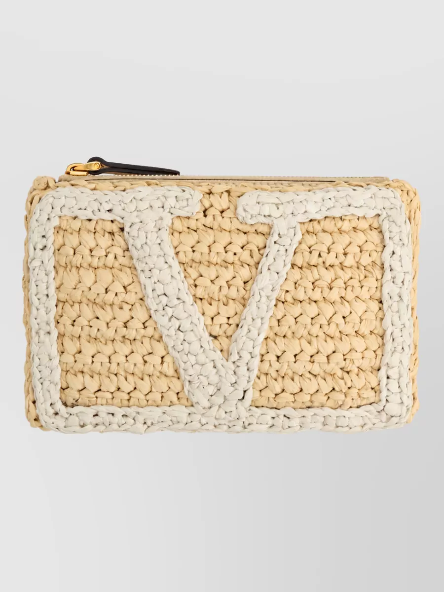 Valentino Garavani crochet pouch
