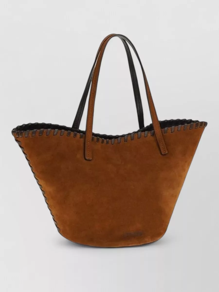 Staud bos taurus calf leather shoulder bag