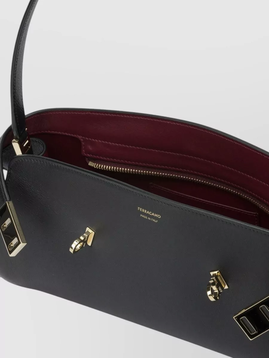 Ferragamo "Hug East-West" Medium Shoulder Bag