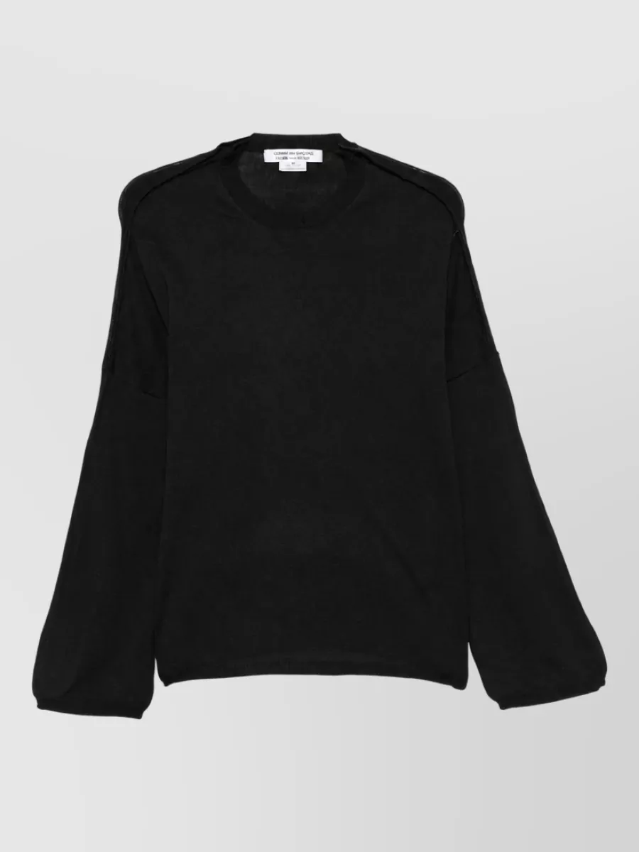 Comme des Garçons Wool-blend sweatshirt