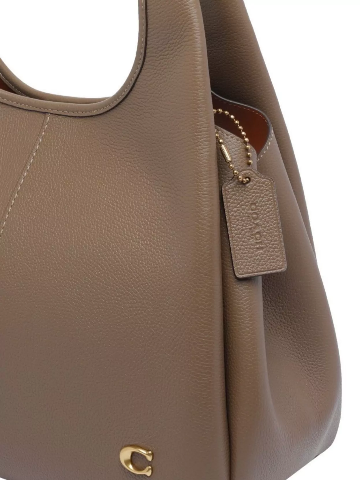 Coach Structured Shoulder Bag Dual Straps