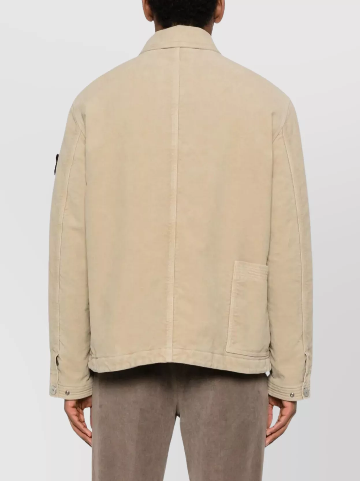 Stone Island Utility Cotton Jacket Front Pockets