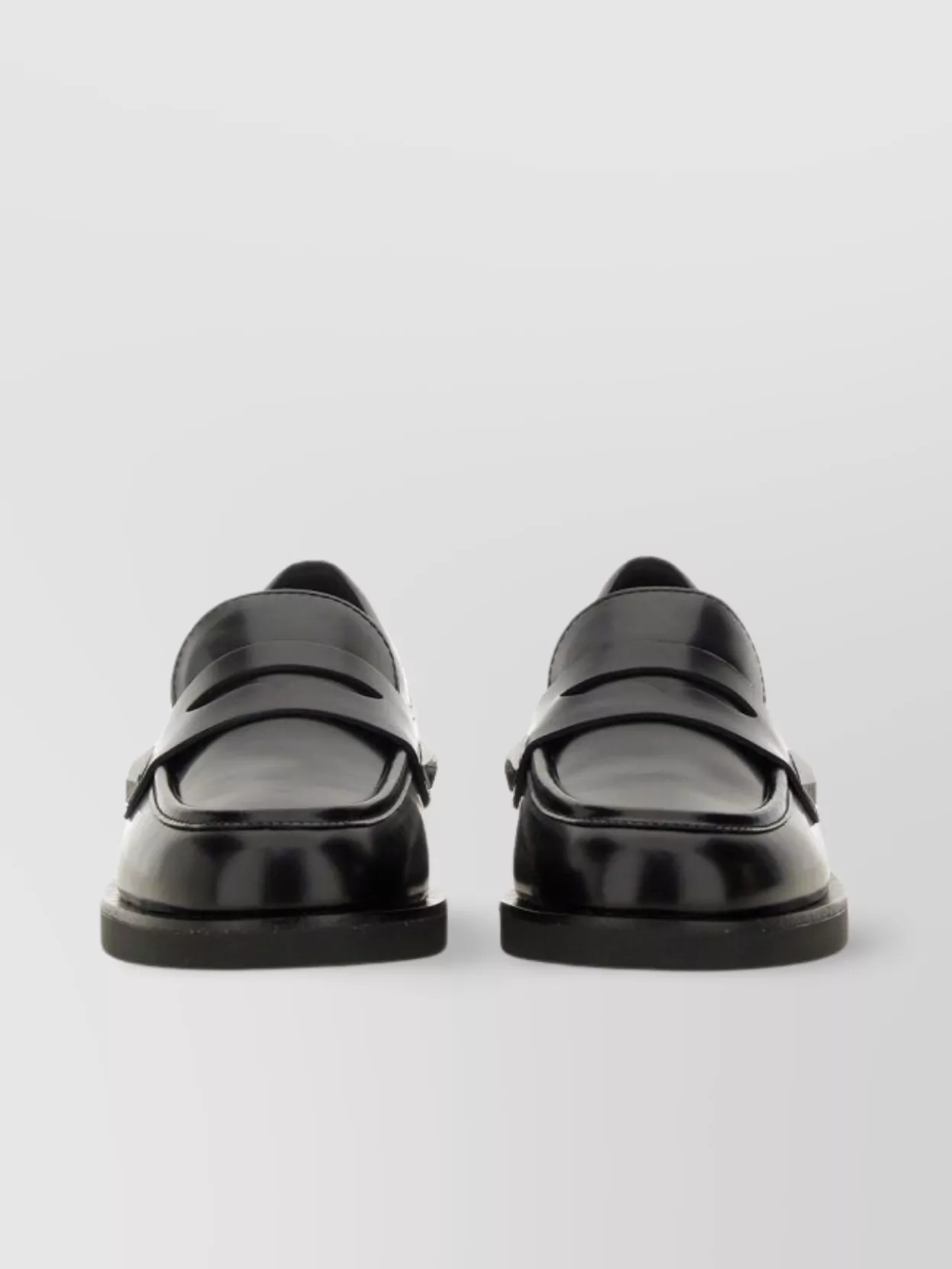 Ash "Whisper" Studded Round Toe Loafers