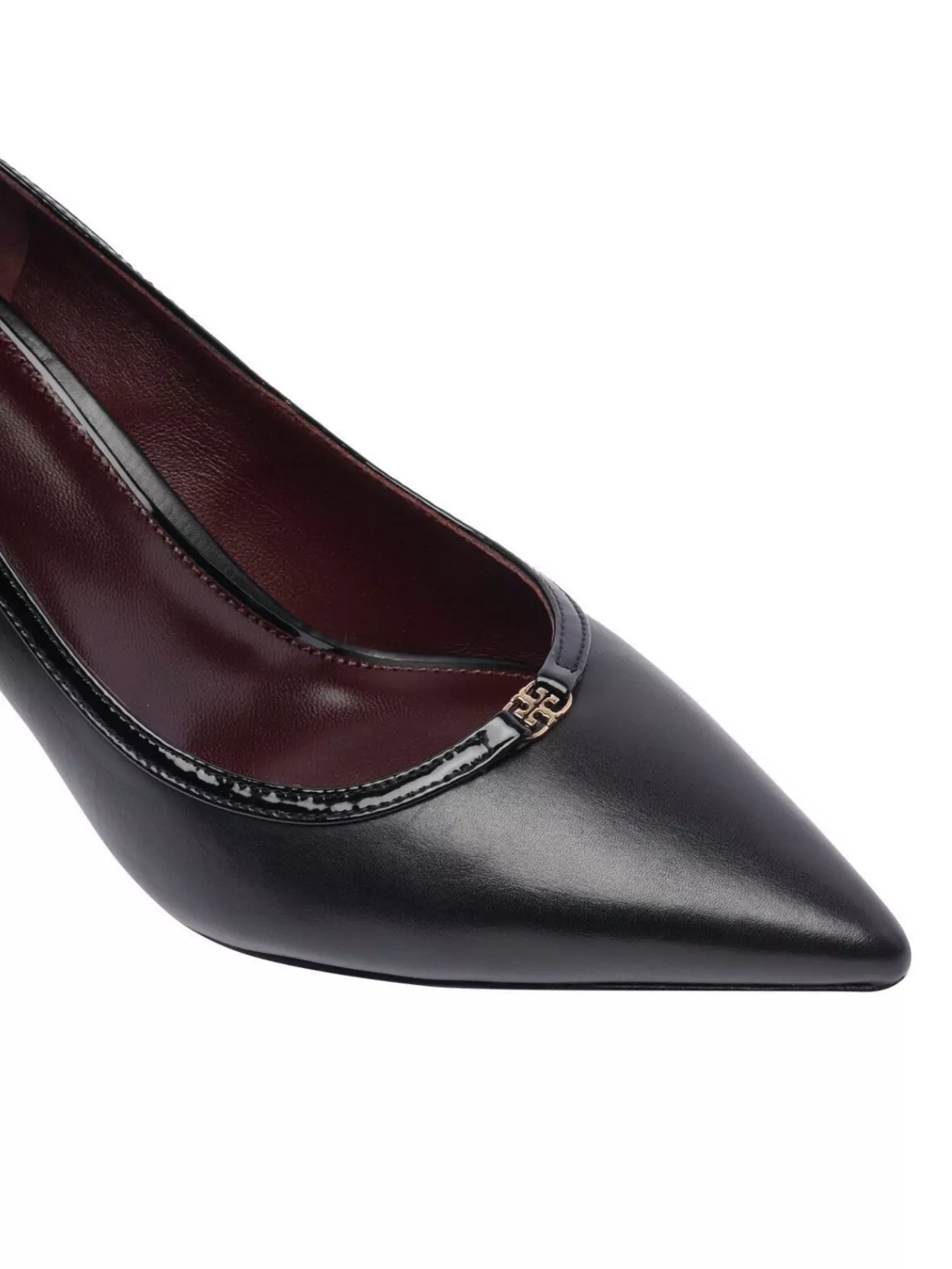Tory Burch Pointed Toe Stiletto Leather Pumps