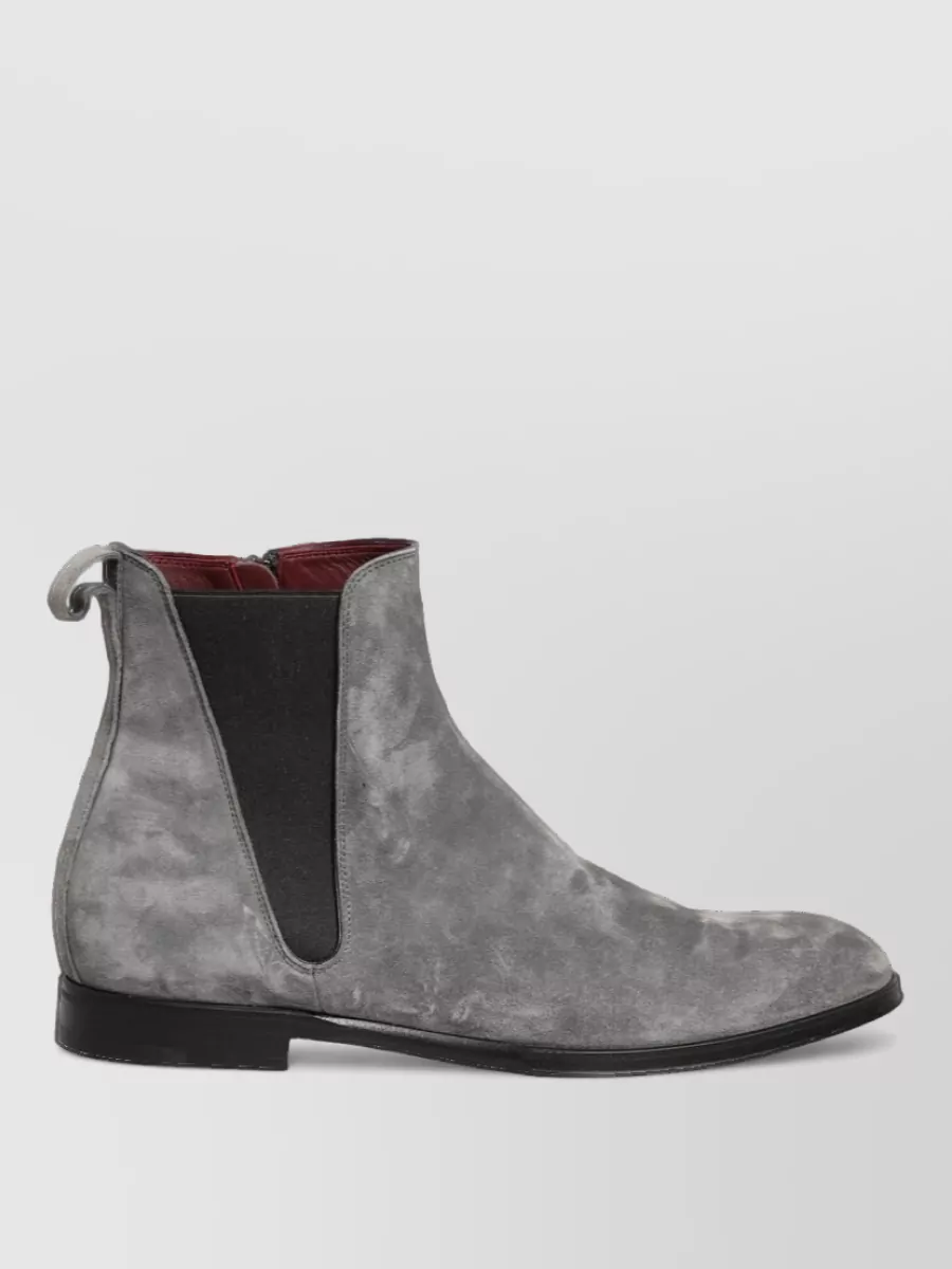 Dolce&Gabbana Suede Leather Chelsea Boots