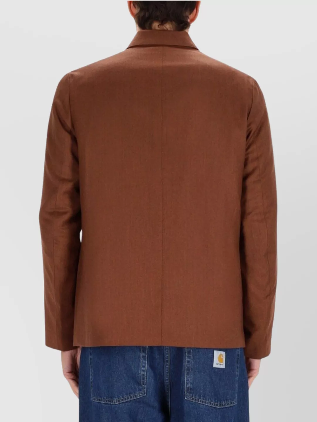 Paul Smith Long Sleeve Jacket With Collared Neck And Pockets