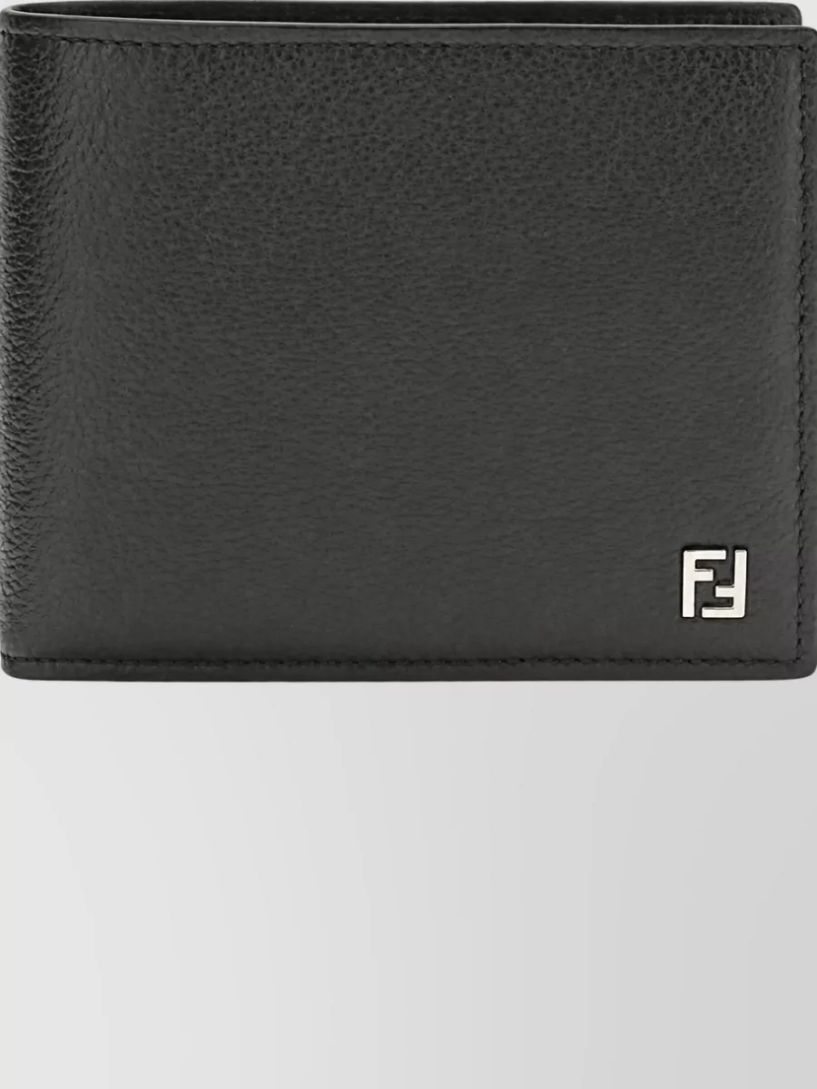 Fendi leather bifold wallet