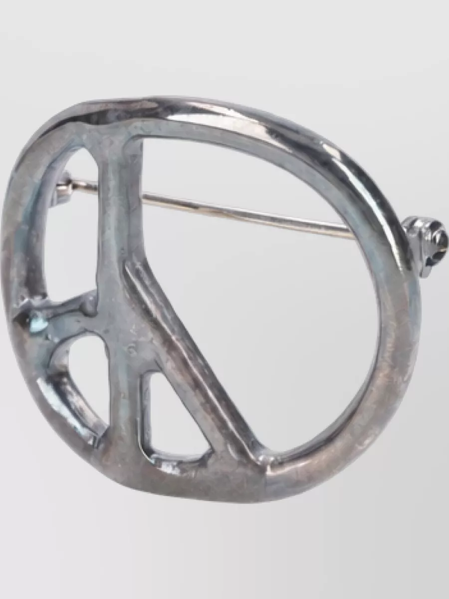 Needles Silver Brooch