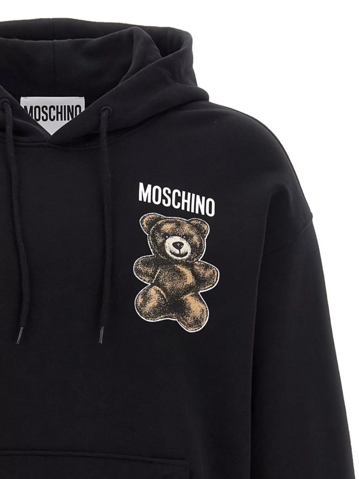 Moschino Hooded Sweatshirt Featuring 'Teddy' Print