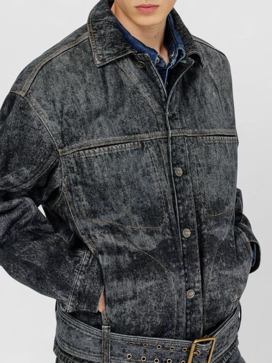 Diesel Denim Biker Jacket