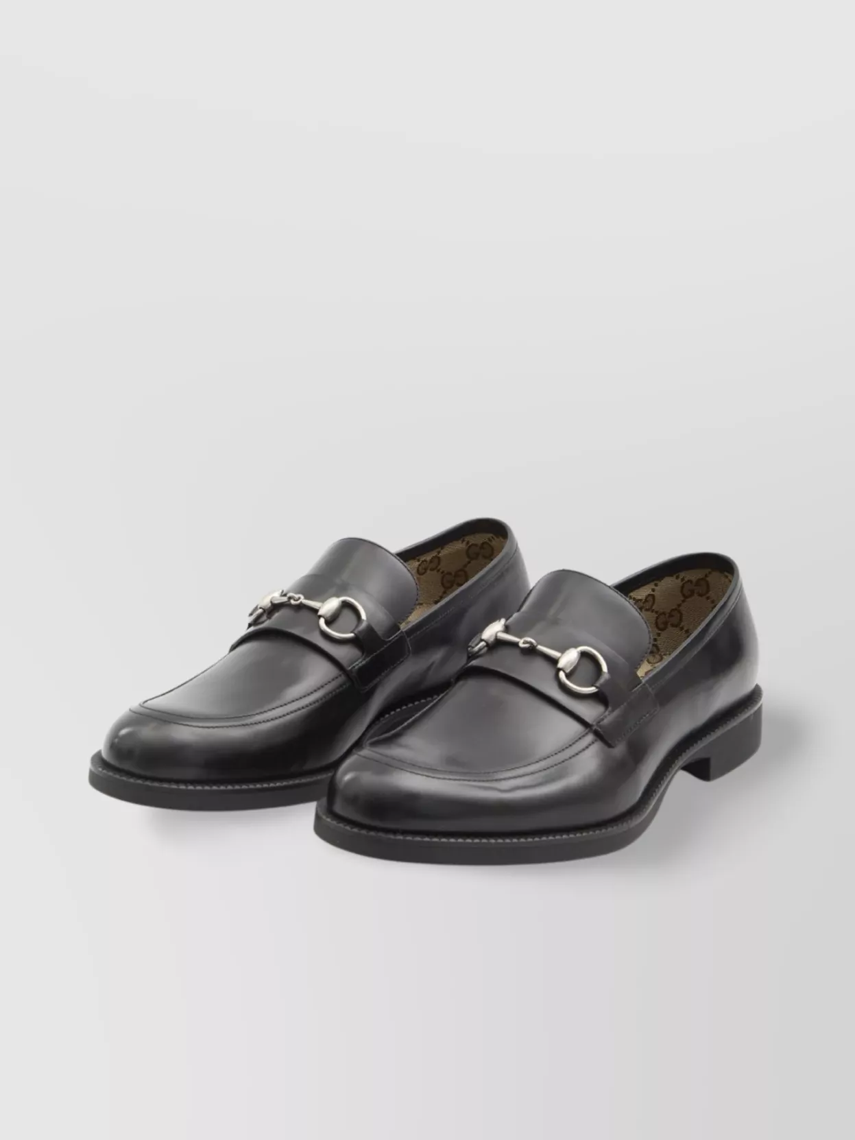 Gucci Horsebit Loafers Gg Sole