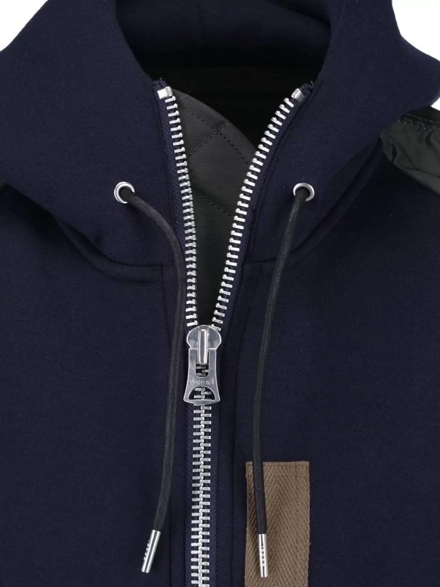 Sacai Padded Hooded Coat