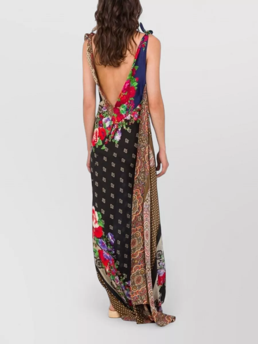 Moschino Silk Maxi Dress