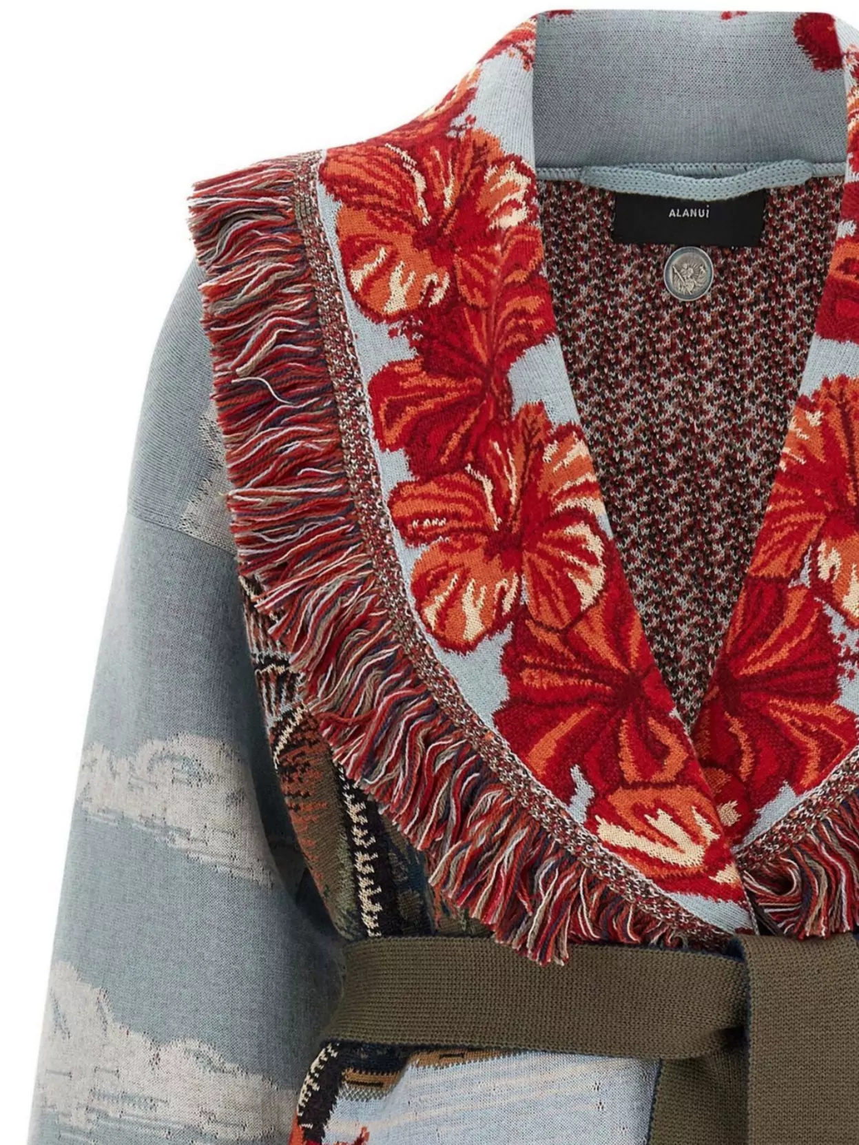 Alanui 'hidden Bay' Cardigan In Multi