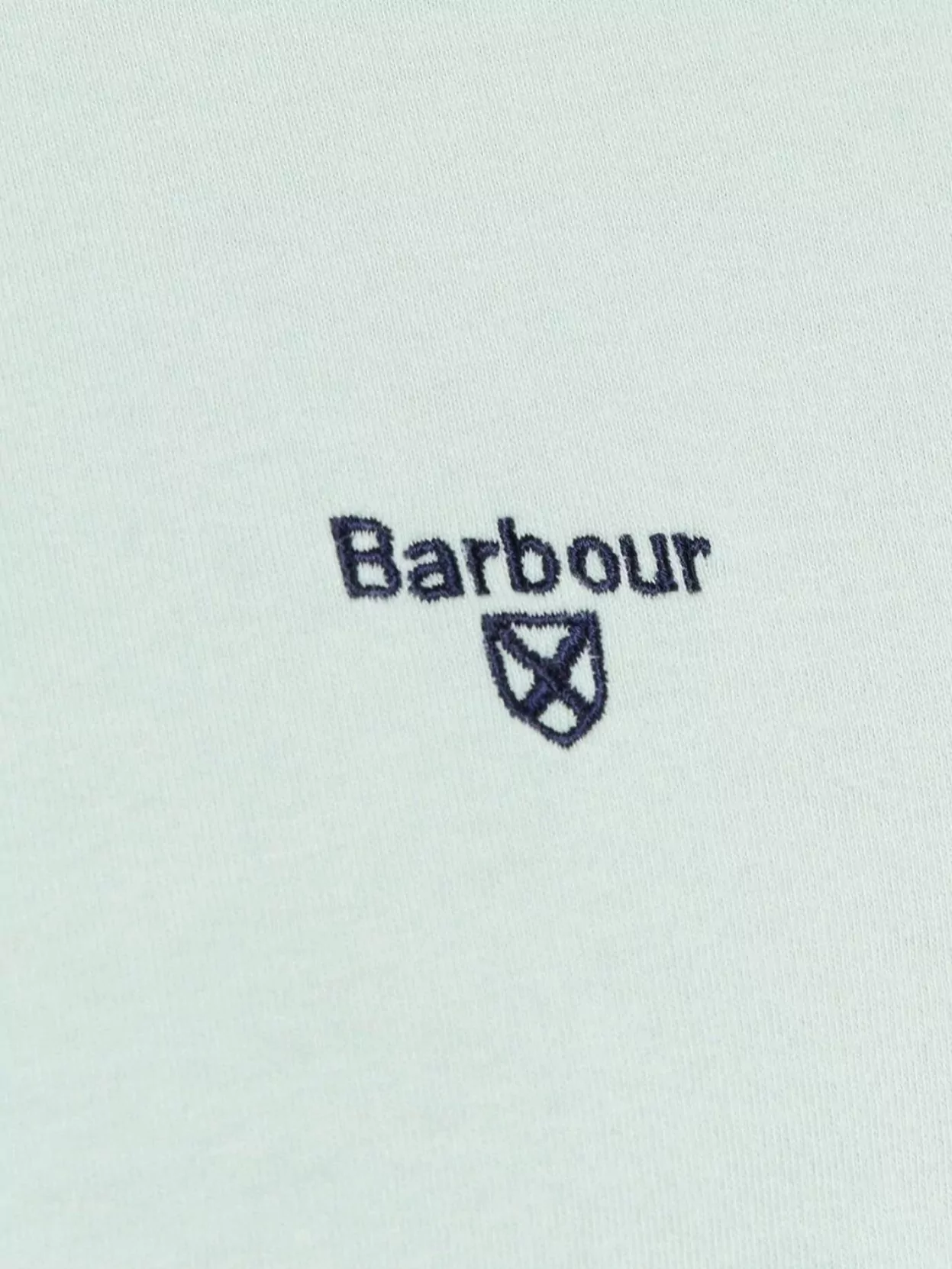 Barbour Crew Neck T-shirt With Short Sleeves For Sports In Green