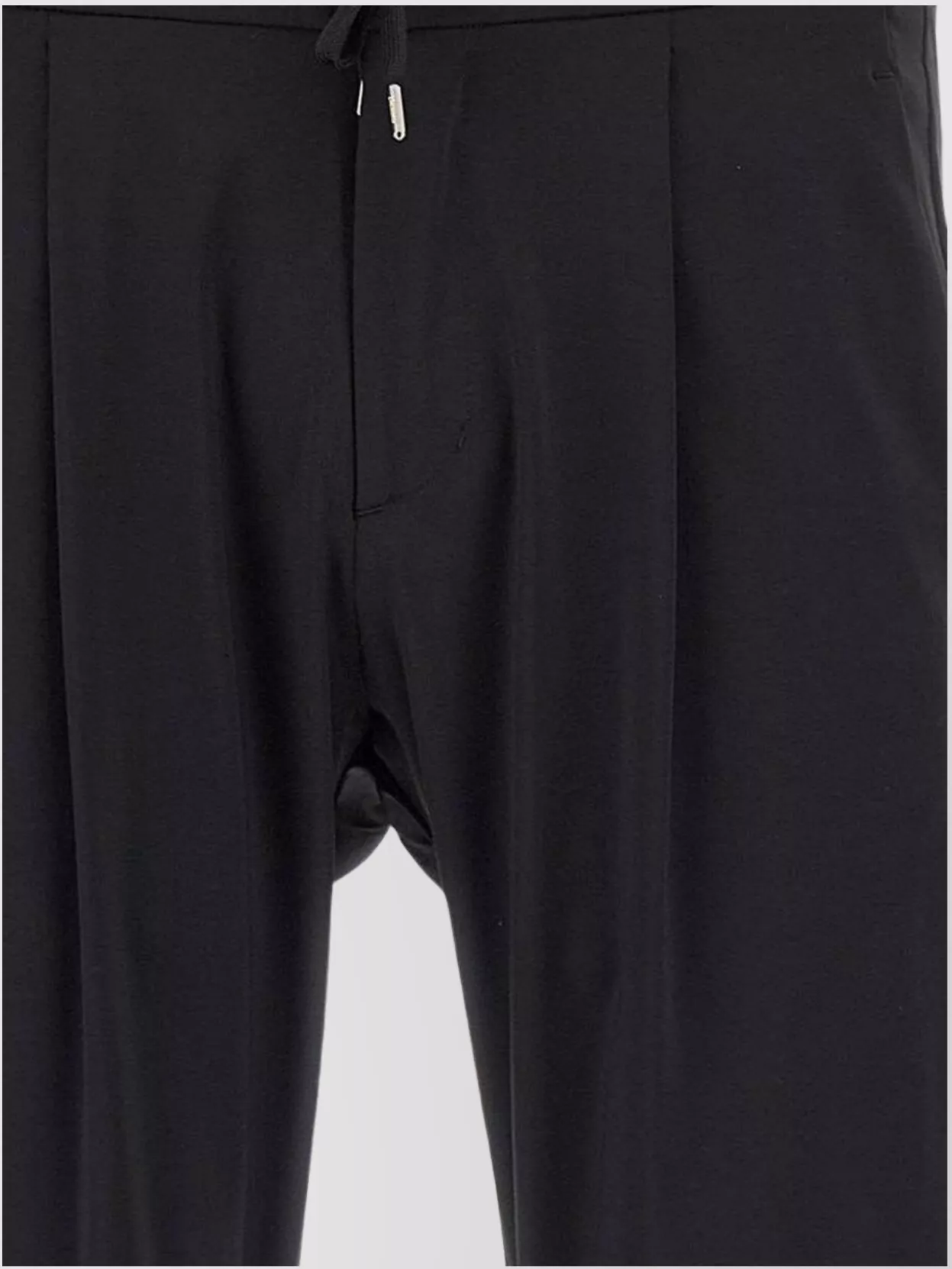 Shop Herno Stretch Jersey Trousers With Elasticated Waist