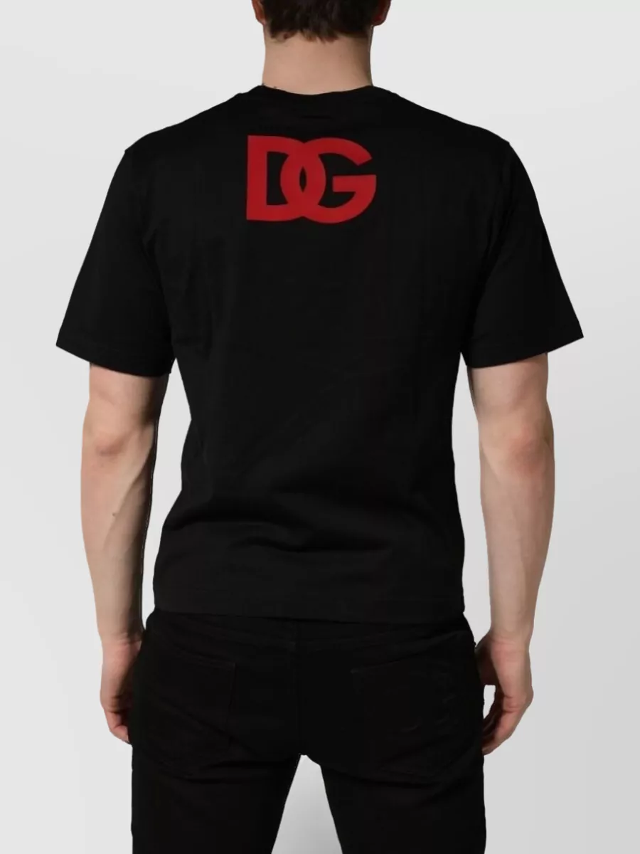 Dolce&Gabbana Cotton Crew Neck T-Shirt