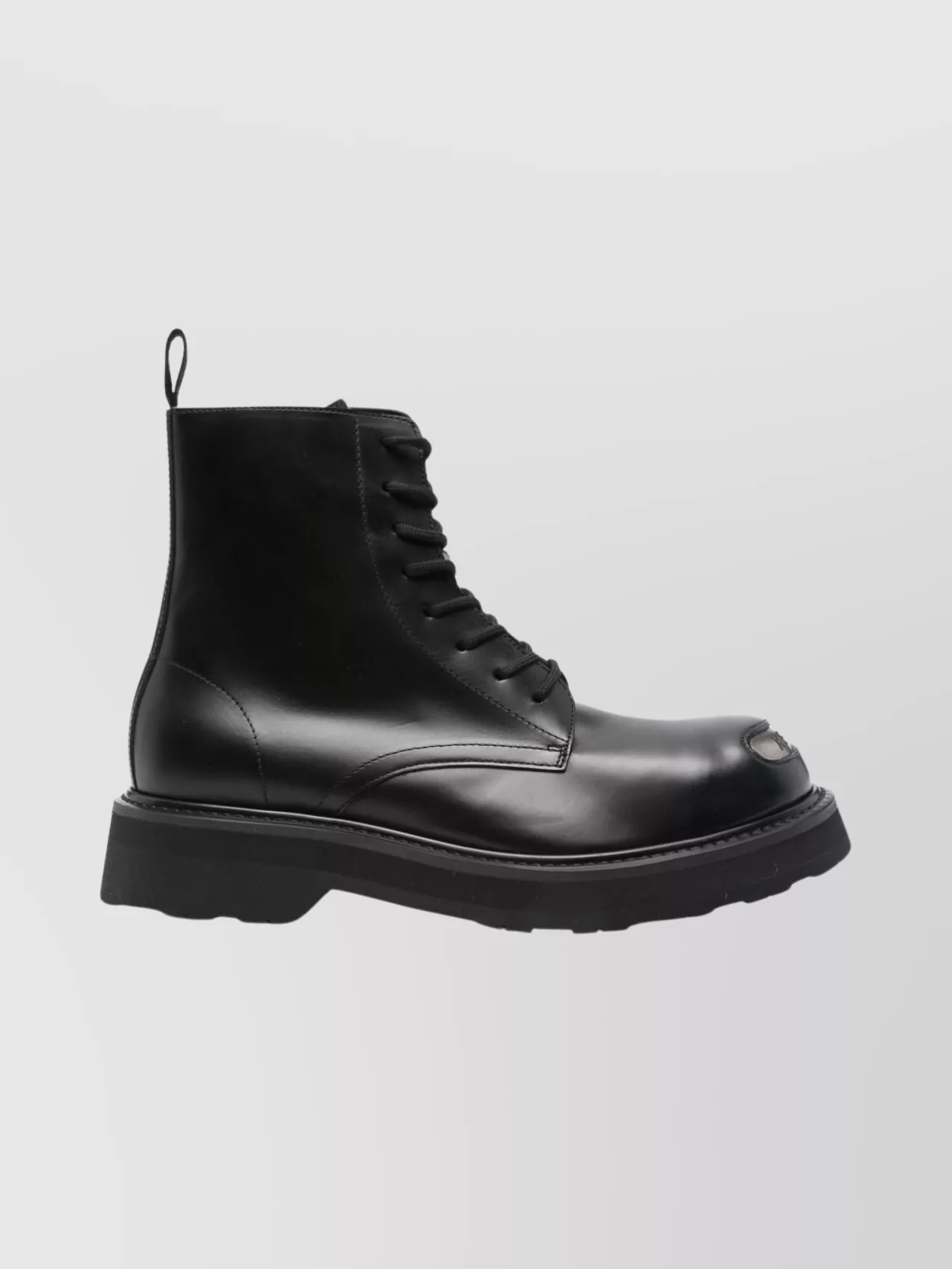 Kenzo Stylish Lace-Up Ankle Boots With Pull Tab