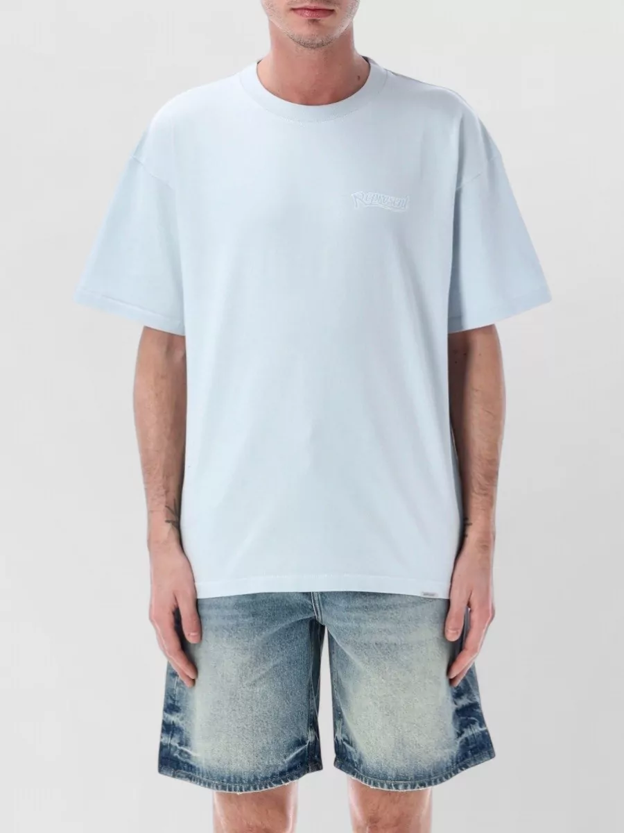 Represent cotton logo print relaxed fit t-shirt