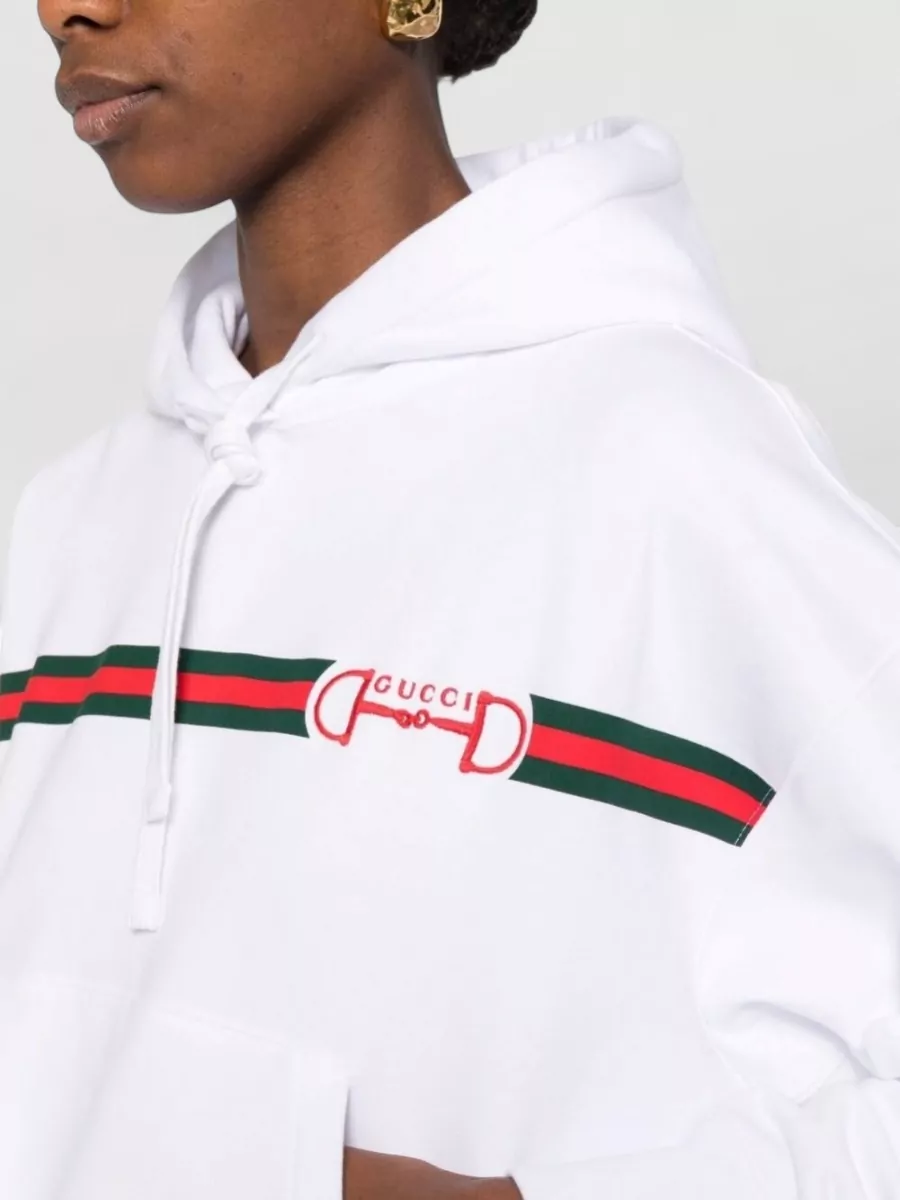 Gucci Cotton Logo Hoodie