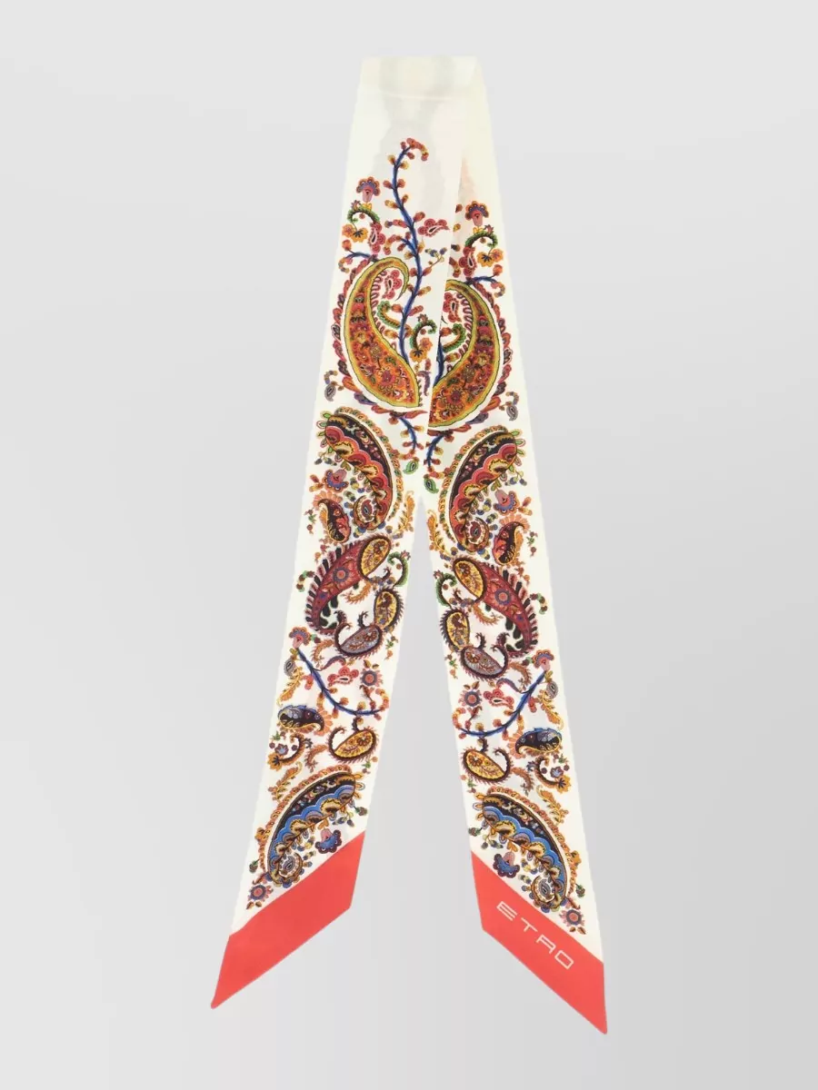 Etro silk printed foulard